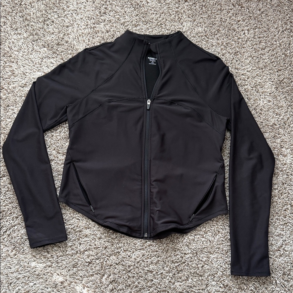 Old Navy Active Black Go-Dry Jacket